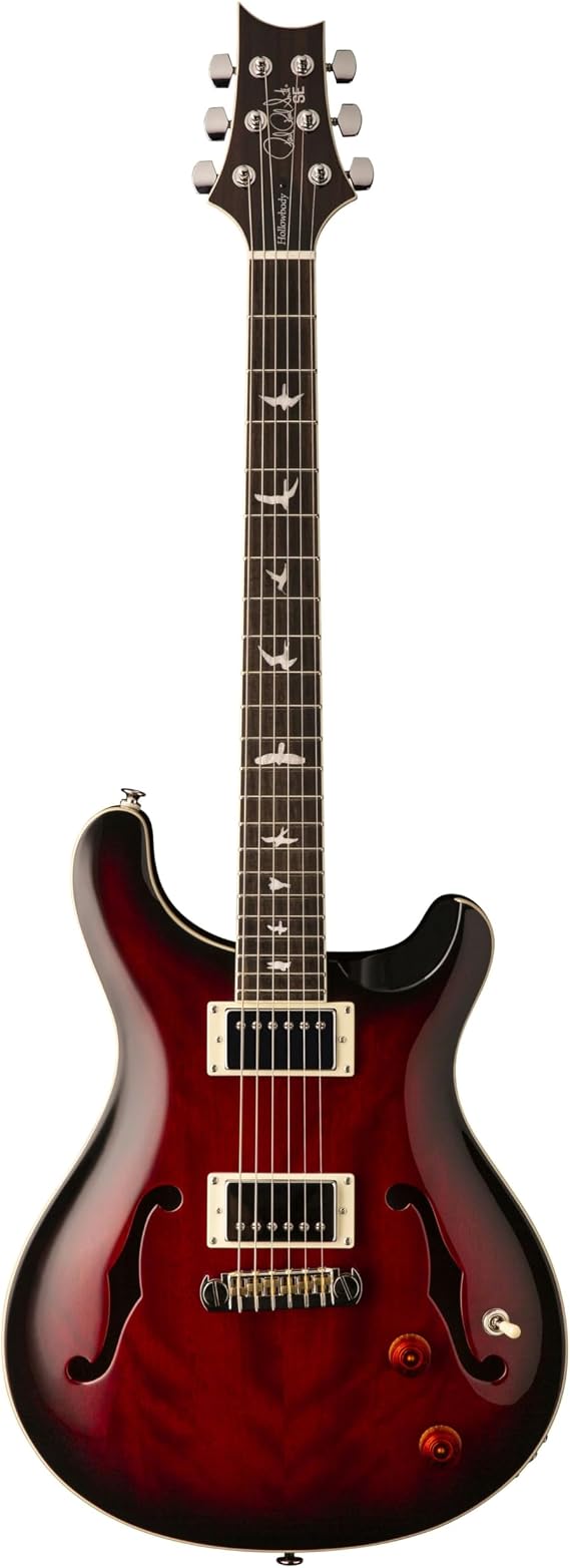 PRS SE Hollowbody Standard Fire Red Burst Paul Reed Smith