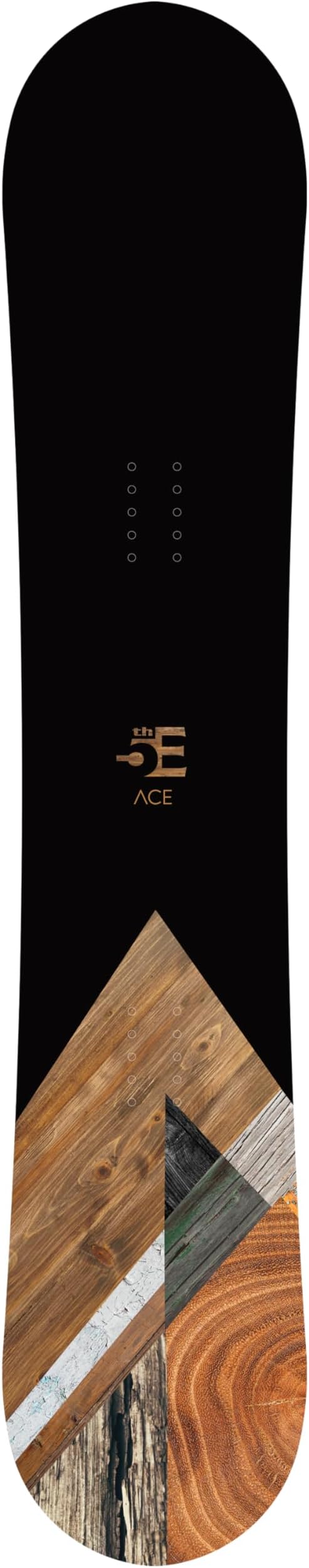 Ace Men's All-Mountain Snowboard - Hybrid Rocker Design-All Mountain Performance for Beginners and Intermediate Snowboarders