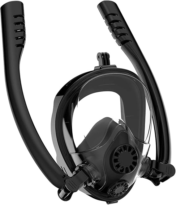 Diving Masks Snorkeling Mask Full Face Swimming Mask Anti-Fog Anti-Leak Diving Equipment Professional Snorkeling Equipment for Adults and Children