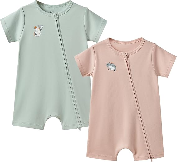 Baby 3-Pack Short Sleeve Romper