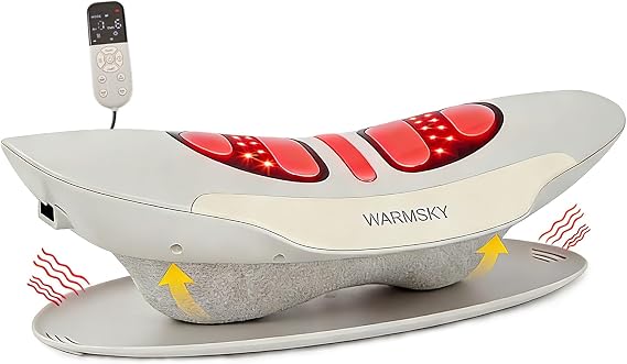 Smart Lower Back Massager with Air Traction | Spinal Decompression Machine for Sciatica Pain Relief, Ideal Gift for Parents & Loved Ones