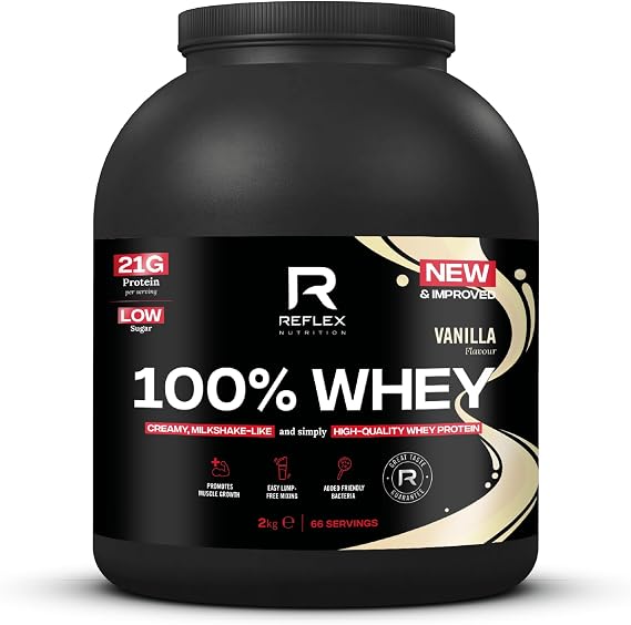 100% Whey, Vanilla - 2000g