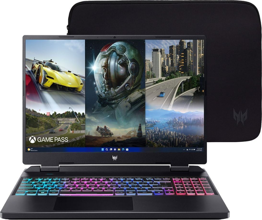 acer Predator Helios Neo 16 165Hz WUXGA IPS Gaming Laptop | Intel i7-13700HX 16-Core | NVIDIA GeForce RTX 4050 6GB | 4-Zone RGB Backlit KB | Thunderbolt 4 | 64GB DDR5 2TB SSD | Win10 Home