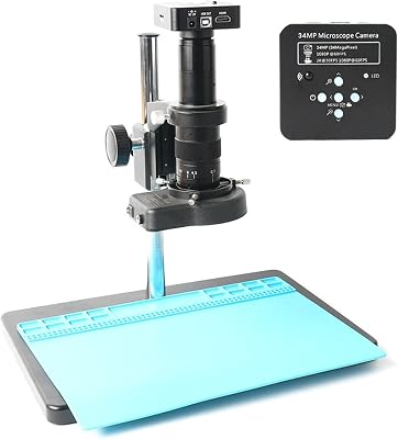 Industrial Camera 34MP Industrial Camera HDMI USB Electronic Magnifier Digital Industrial Microscope Set Microscope Camera