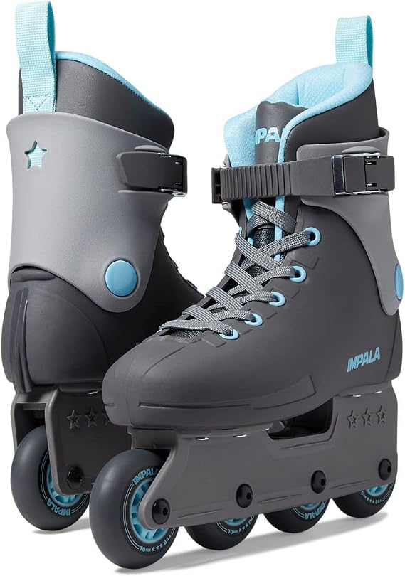 Impala Rollerskates Impala Lightspeed Inline Skate Blue/Grey 10 M