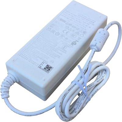 PowerTech AC Adapter Power Supply for LG 38WK95C-W & 38WK95C UltraWide Monitor