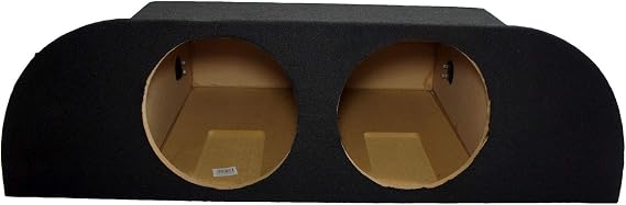 Dual 10" Subwoofer Sub Box with Amp Rack Fits Nissan 350Z 2003-2008 ASC | Deep low-end punch, saves cargo room, vehicle-specific enclosure, quick drop-in install, durable build, 10 inch size