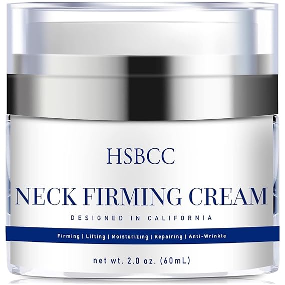 Neck Cream for Tightening and Firming: Acetyl Hexapeptide-8 Retinol Shea Butter Niacinamide - Smoothes Wrinkles Skin Tighten and Lift Neck Cream (60ml)
