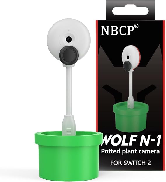 NBCP 720P HD Camera for Nintendo Switch 2, Plug-and-Play Webcam