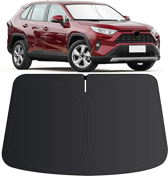 Windshield Sun Shade for Toyota RAV4 2019-2025 SUV Front Window Covers