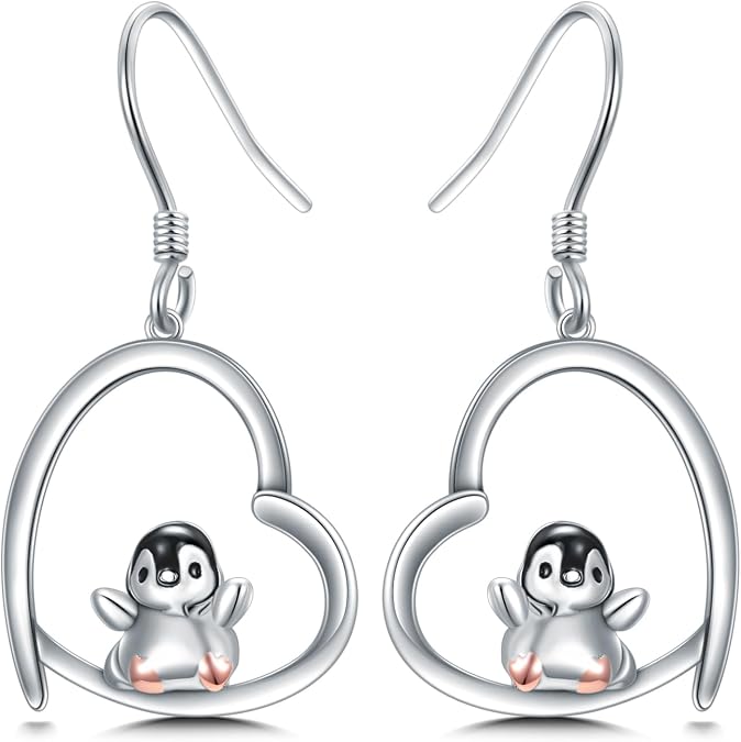 YFN Sterling Silver Animal Dangle Drop Earrings for Women Sloth/Cat/Bat Earrings Jewelry Gifts Halloween Earrings Jewelry