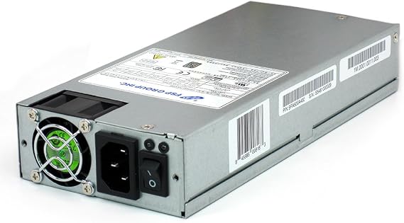 FSP Group 500W ATX Power Supply PMBus V1.2 Single 1U Size 80 Plus Platinum Certified for Rack Mount Case (FSP500-70UDPB)