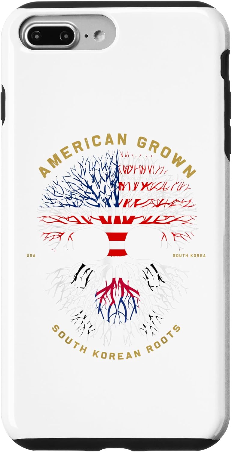 iPhone 7 Plus8 Plus American Grown South Korean Roots shirt South Korea Flag tee Case