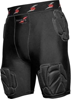 Integrated Football Padded Compression Girdle, Titan Series with Dri-Lex Technology