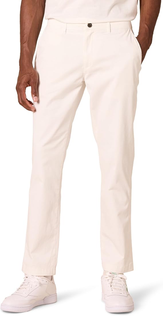 Amazon Essentials Men's Athletic-Fit Stretch Chino Pants, Casual Business Wear
