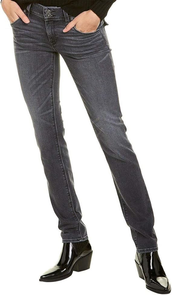 HUDSON Women's Collin Mid Rise Skinny Jean, with Back Flap Pockets