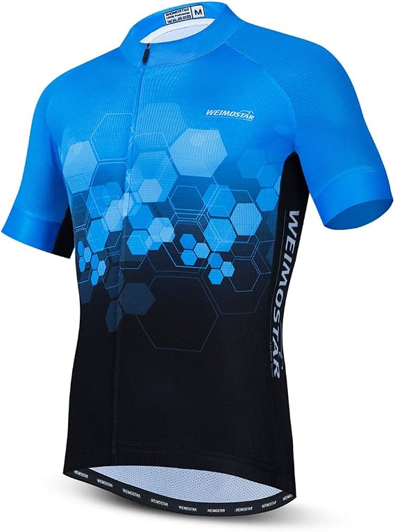 Hotlion Summer Cycling Jersey Men Mountain Bike Jersey Quick Dry Bicycle Shirt Short Sleeve Cycling Clothing