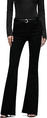 Hudson Womens Holly High Rise Flare Jean