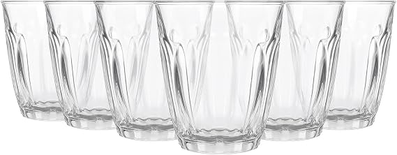 Argon Tableware 100ml Fluted Glass Espresso Tumbler Glasses - Set of 6