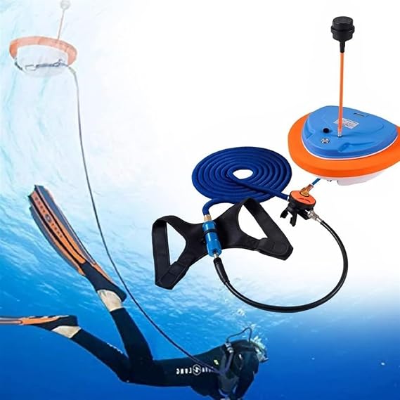 Portable Rechargeable Scuba Diving Tank, 3/5Hours Diving Ventilator, Waterproof Air Compressor Underwater Breathing System Maximum Dive Depth of 45 ft(40000MAH(3hours))