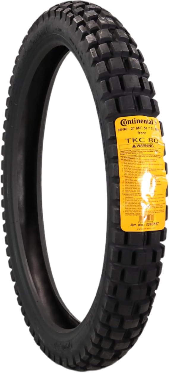 Continental TKC 80 Twinduro Front Motorcycle Tire 90/90-21 Adventure