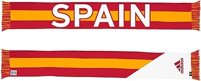 adidas Spain Espana 2014 FIFA World Cup Authentic Jacquard Team Scarf