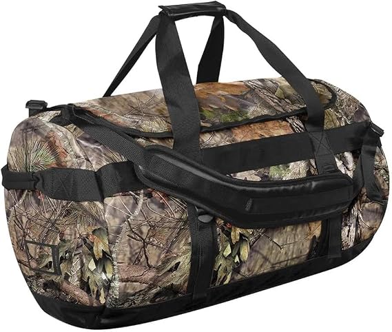 Storm tech Atlantis Ultimate Offshore Waterproof Travel Bag: Heavy Duty Camping Duffle, Waterproof Luggage for Boating, Motorcycle Dry Bag, Dive & Deployment Bag (Moss Oak, Large)