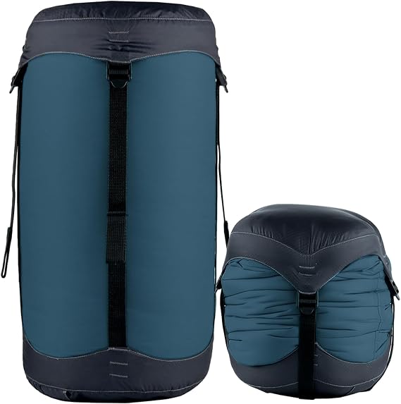 Litume Compression Stuff Sack for Sleeping Bag, Water Repellent Ripstop