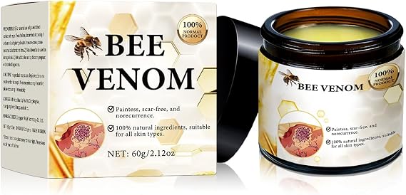 Bee Venom Cream, 2024 New Bee Venom Treatment Cream, Bee Venom Repair Cream, Hydrating Moisturizing Cream Provides for All Parts of The Body