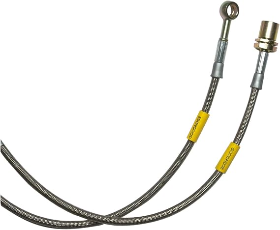 Goodridge 14123 Silver Brake Line (08-13 Chevy Rolet Ado (with Rear Disc Brakes) SS), 1 Pack
