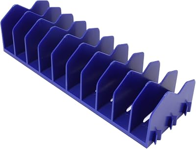 Pliers Holder,Rack,Organizer Drawer Wrench Slot with 10 Slots for Tool Box Drawers, Seesaw, ABS Material, Weatherproof