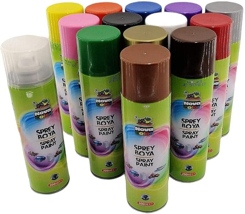Nova Color Pembe Sprey Boya, 200 ml