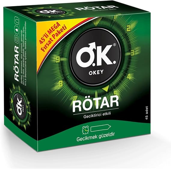 Okey Rötar 45'li Prezervatif