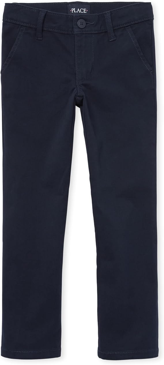 The Children's Place Girls' Uniform Skinny Chino Pants