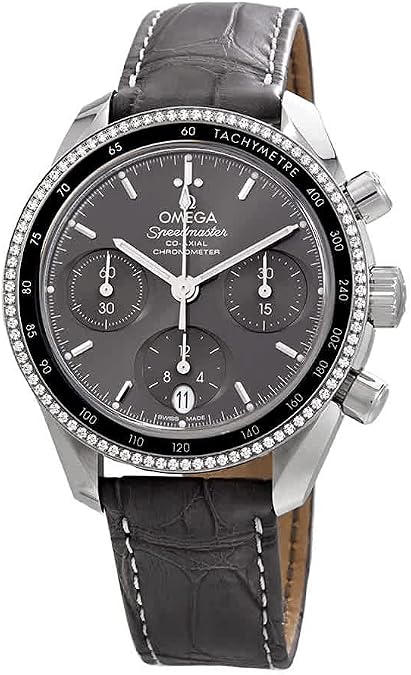 Omega Speedmaster Automatic Chronograph Grey Dial Unisex Watch 324.38.38.50.06.001