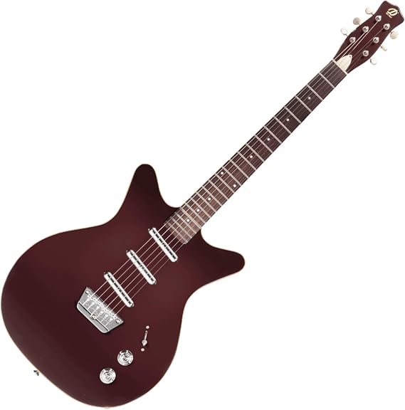 Danelectro '59 Triple Divine Electric Guitar - Dark Burgundy