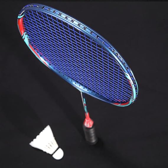 100% Full Carbon Badminton Racket with Free String Ultralight Strung