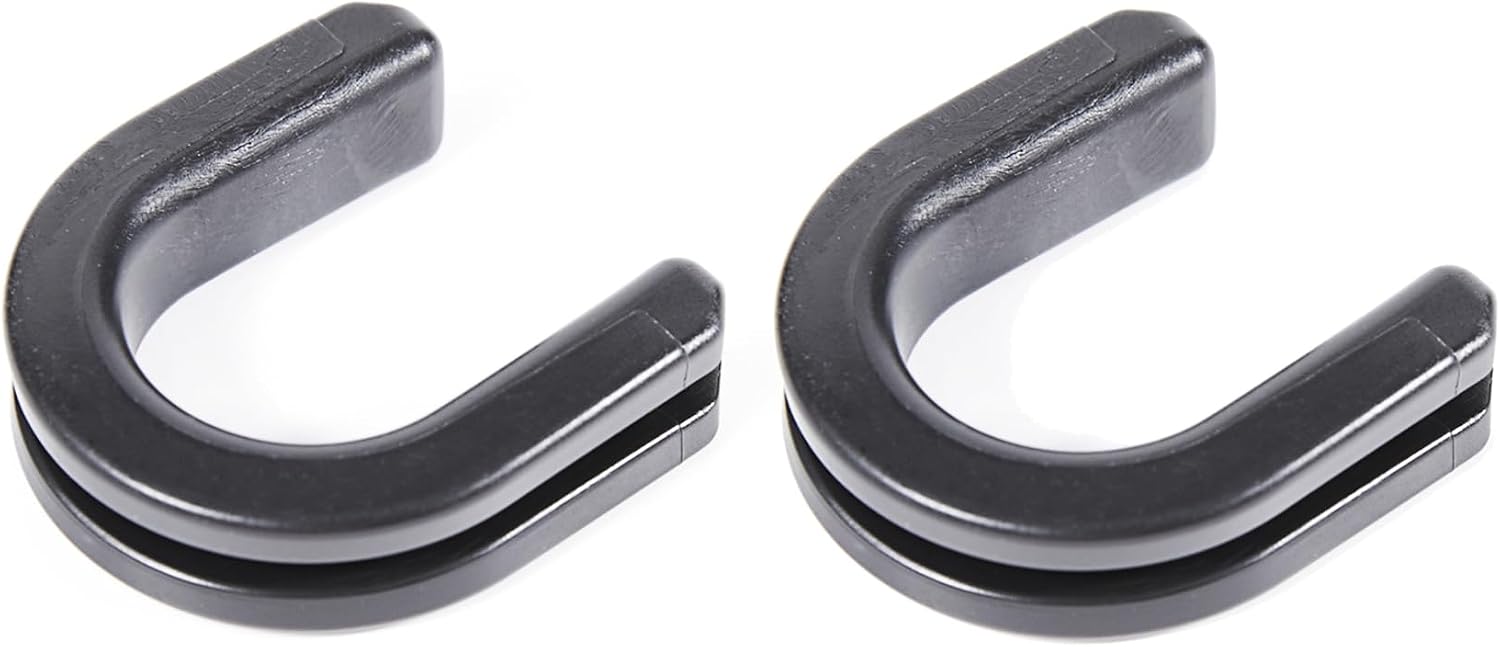 Harley Luggage Rack Side Plate mounting Bracket Grommet Fits for Harley Touring Sissy Bar Backrest 1987-2024, Part for 52682-09, Black#2