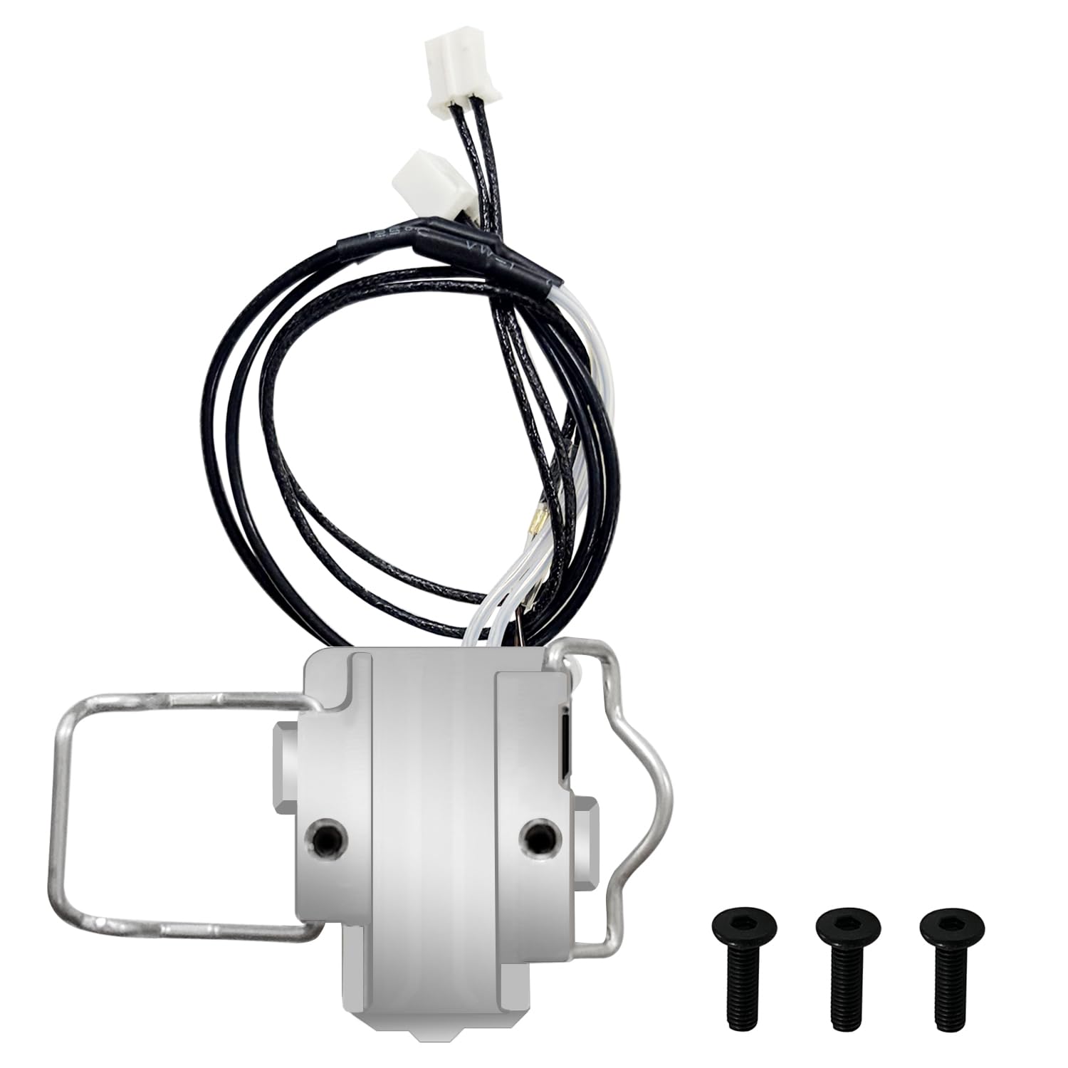 Kobra X Hotend Heating Assembly Kit 3D Printer Assembled Extruder Kits- for Anycubic Kobra X All Metal Hot End/Printhead Replacement with Base Clip Heater Cartridge Thermister Easy to Install
