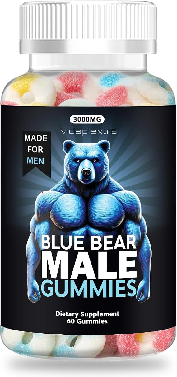 Blue Bear - Blue Bear Male Gummies (Single, 60 Gummies)