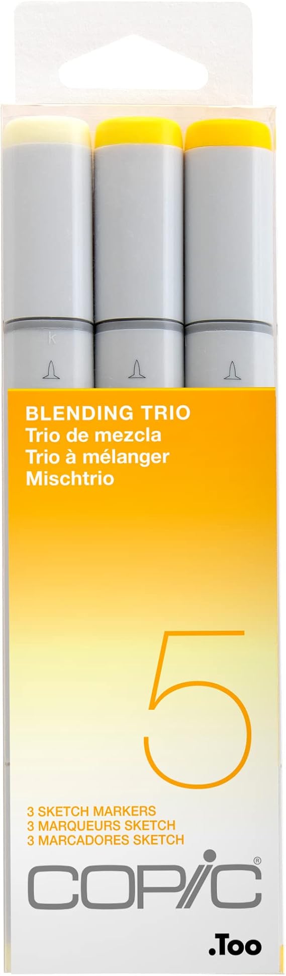 Copic Marker Sketch Blending Trio Markers, SBT 5, 3-Pack (SBT-5)