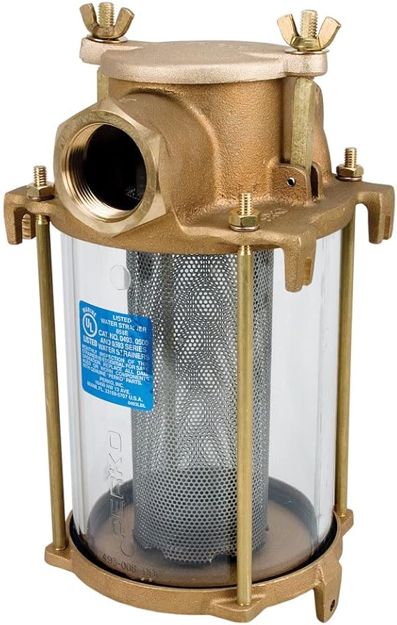 Perko 0493DP999M Spare Gasket Kit for 1-1/2", 2" and 2-1/2" Intake Water Strainer - Cork