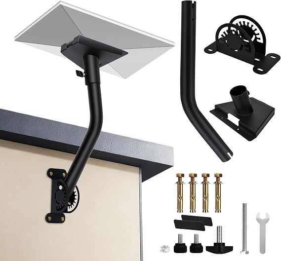Starlink Gen 3 Mount 360° Rotatable Mount with Pipe Adapter