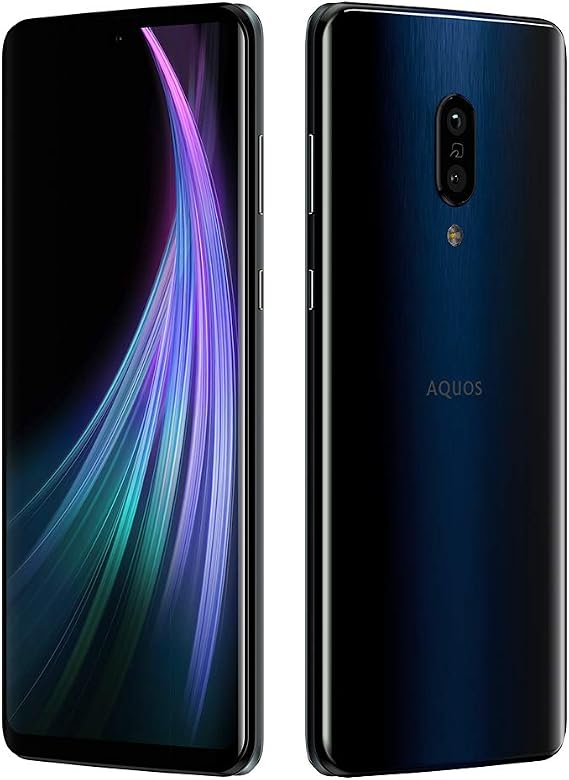 SHARP AQUOS Zero 2 Astro Black Japan Authorized Dealer Product SH-M13-B