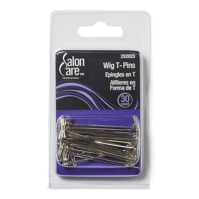 Salon Care Steel Wig T-Pins