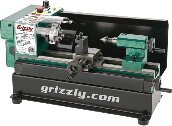 Grizzly G0745 Micro Metal Lathe, 4 x 6"