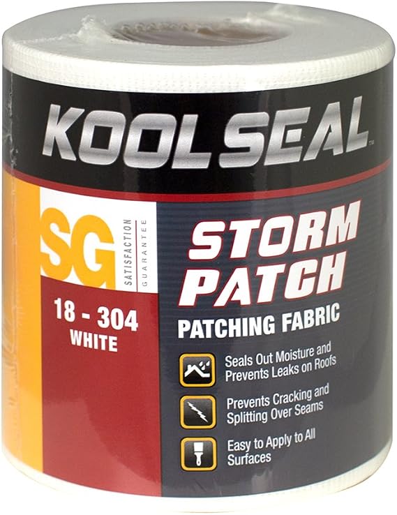 Kool Seal KS0018304-99 KS0018304-99Kool Seal Storm Patch 4" Polyester Fabric