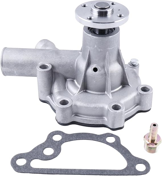 zt truck parts Water Pump PJ7411334 with Gasket Bolt Compatible with Volvo EC25 EC30 EC35 for Caterpillar CAT 302.5C 303CR 303SR Excavators