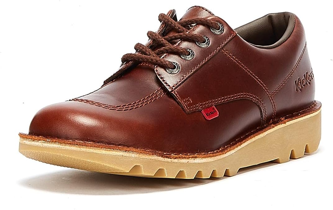 Kickers Kick Lo Mens Dark Brown Shoes