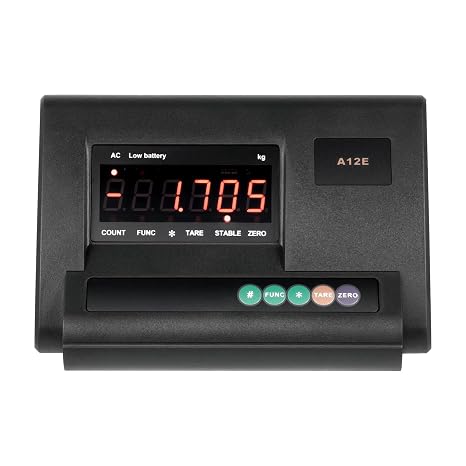 Load Cell Sensor Kit 4-Pack (2T/4409LBS Each), High Precision Weight Sensor with Digital Indicator Display, Stainless Steel Load Cells for Platform Scales Floor Scales Forklift Scales